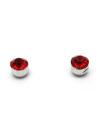 Women's Earrings Red Color. 