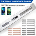 8PCS Cartoon Dustproof Mesh Sticker Cover for IPhone 13 Mini Pro Max Earpiece Anti Dust Nets Stickers. 