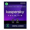Kaspersky Premium (Total Security) 2026 (1 Year, 5 Devices). 