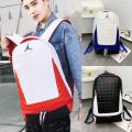 Backpack Men's and Women's Schoolbags Gym Bag Fashion Trend Big High School Junior High School Basketball Training Backpack Sneaker Bag. 