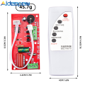 【FOOT SOFA】Original Aideepen Universal Fan Remote Control Modification Board Circuit Board Control Motherboard Optional red / yellow. 