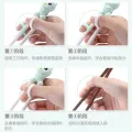 Stainless Steel Children Children's Bowl Training Chopsticks Drop-Resistant Spoon Fork Insulated Bowl Water Bowl Infants Tableware Set Eating. 