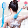 1/3Pcs Plastic Massager Bathing brush PET Body Scrubber PS Long Handled Bath Shower Back Brush Skin Cleaning Tool Long Handle for Exfoliating Back, Body, and Feet, Bath and Shower Scrubb. 