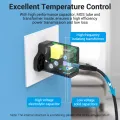 Vention 22.5W USB Charger Quick Fast Charge QC 3.0 USB Android for Huawei Redmi Note 10 Pro Xiaomi Poco X3 NFC, SAMSUNG S20 Realme 6 Pro Wall Charger. 