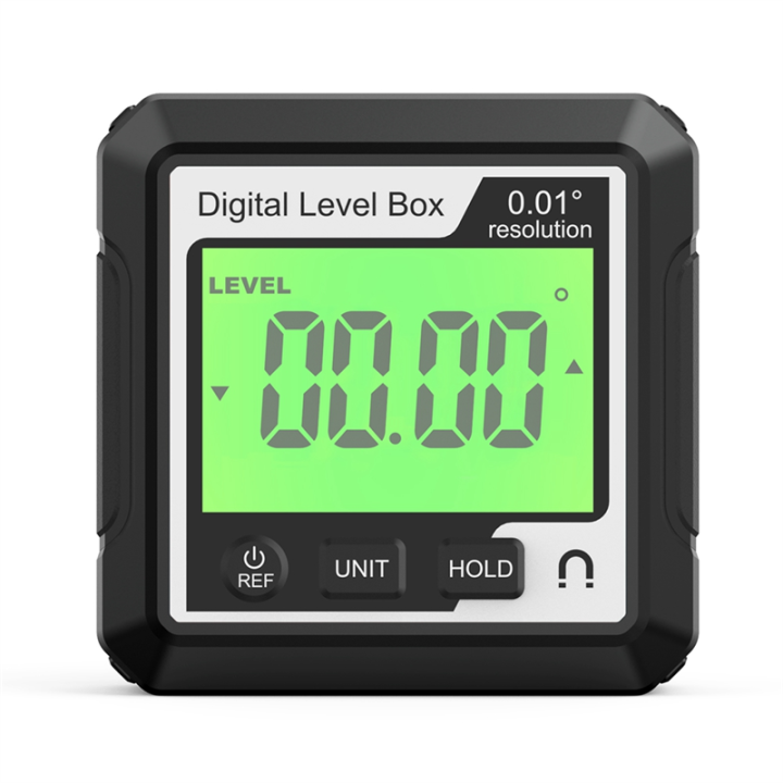 Digital Electronic Level Digital Angle Fnder 90°Magnetic Inclinometer ...
