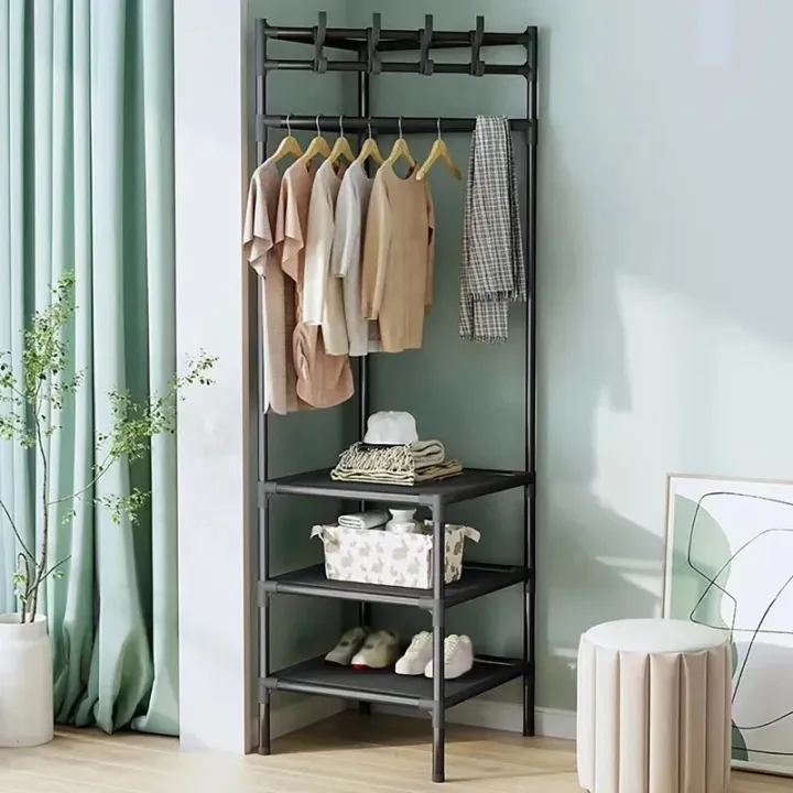 3 Layer Corner Coat Rack | Daraz.lk
