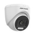 HIKVISION 2MP 20M Smart Hybrid Light Indoor Fixed Turret Camera Built-in Mic - DS-2CE76D0T-LPFS. 