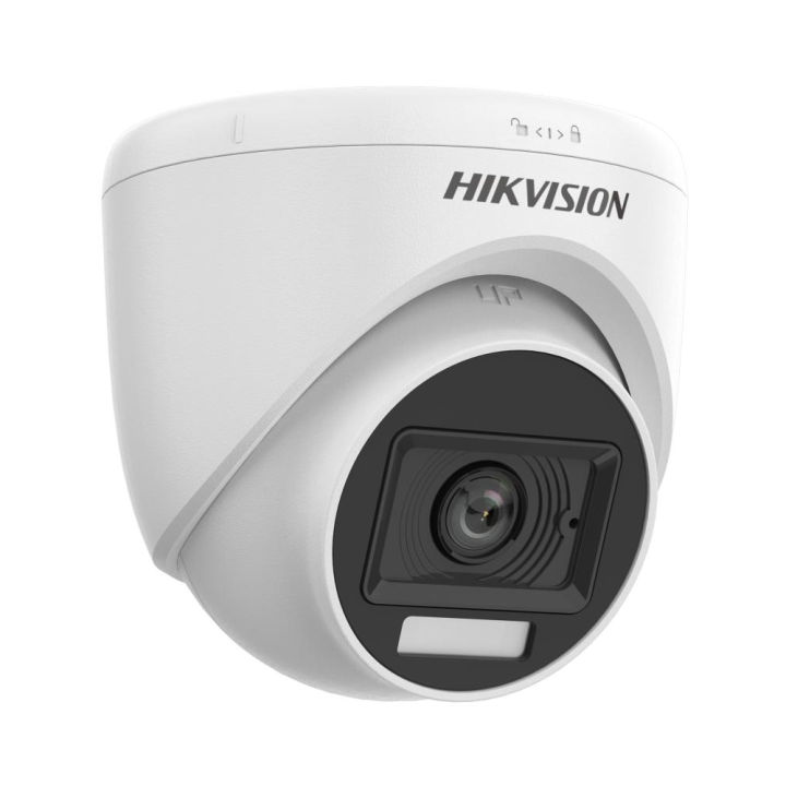 HIKVISION 2MP 20M Smart Hybrid Light Indoor Fixed Turret Camera Built-in Mic - DS-2CE76D0T-LPFS