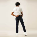 Moose Men’s Slim Fit Jeans – Dark Indigo. 