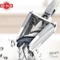 X-type Flat Floor Mop With Replace Cloth Heads 360 Degree Squeeze Mop Hand-free Wash Household Lazy Mop Home Cleaning Tool. 