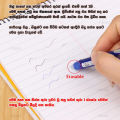 erasable gel pen with eraser on top 2 pens 0.5mm. 
