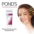 POND'S Bright Beauty Face Scrub, Deep Clean But Mild On Skin, Exfoliate, Remove Blackheads & Sun Tan, Gel Scrub, Bright Glowing Skin, 100 g FROM INDIA (SAM). 