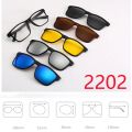 Magic Vision 5 in 1 Quick Change Magnet Lenses Frame Sunglasses. 