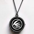 Arknights Flip Cover Timepiece Pocket Watch Rotatable Surface Necklace Style Creative Hanging Watch. 