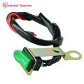 Horn Switch with Metal Bracket Universal Motorcycle Horn Toggle Switch Metal Mount Scooter Modification Replacement Corrosion Resistant Horn Switch. 