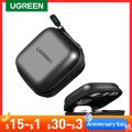 UGREEN Earphone Case Hard Headphone Bag For Airpods Earpods Sennheiser Ear Pads Wireless Bluetooth Earphone Accessories KEEMEEUYZO. 