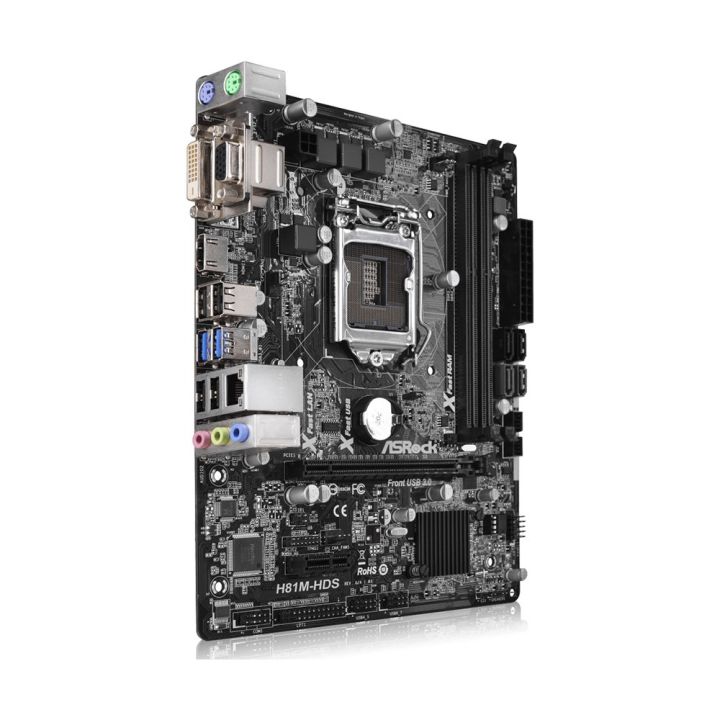 ASROCK%20H81M-HDS%20Motherboard%20Intel%20H81%20LGA%201150%20DDR3%2016GB%20Micro%20ATX%20-%20Image%202