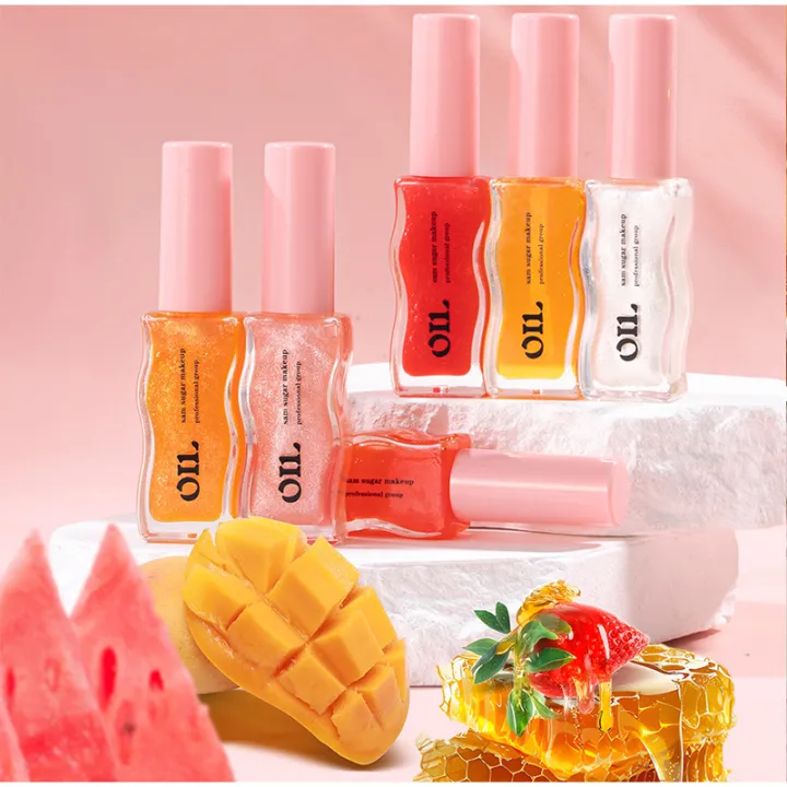 New%20specials%206-colors%20Fruit%20Honey%20Essence%20Lip%20Oil%20Long%20Lasting%20Moistourizing%20Liquid%20Lipstick%20Transparent%20Pearl%20Lip%20Glaze%20Korea%20Makeup%20LipCare%20-%20Image%204