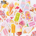 23/46pcs Ice cream dispenser Decorative Stationery mini box Stickers set Scrapbooking DIY Diary Album Sticker Label. 