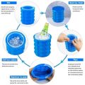 Ice Bucket Ice Cube Mold Silicone ice Cube Maker Ice Cube Mold Tray Portable Bucket Wine Ice Cooler Beer Cabinet Kitchen Tools Drinking Whiskey Freeze. 