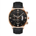 Watch Brand Luxury Male  Watches Minimalist Casual Leather Strap Digital Calendar Wristwatch Men Clock Fashion Men's. 