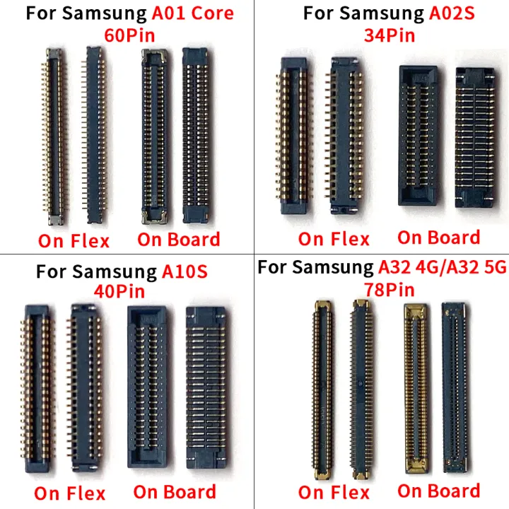 Good%20quality%20For%20SamsungA02S%20A01%20A03%20Core%20A03S%20A10S%20A32%204G%205G%20LCD%20Display%20Screen%20FPC%20Connector%20Port%20On%20Mainboard%20Flex%20Cable%20-%20Image%203