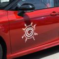 Nine Tails Seal Talisman Anime Sticker Waterproof Sunscreen Laptop Naruto Car Sticker Trunk Sticker Wall Decals Classic Toys. 