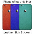 Leather Skin Sticker Luxury iPhone 6 Plus / 6s Plus Film Wrap Decal Skin Sticker Back Phone Back Protector Ultra Thin Back Sticker For Phone 6 Plus 6s Plus. 