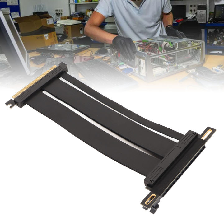 Graphics%20Card%20Extension%20Cable%20PCIE%204.0%20X16%20Riser%20Cable%2090%20Degree%20High%20Speed%20LJ4%20-%20Image%204