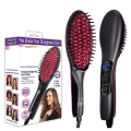 Simply Straight Ceramic Hair Straightening Brush , High Quality Digital Hair Straightener. 