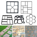 【BestGO】 Pavements Mold Reusable Concrete Cement Stone Design Paver Walk Mould. 