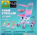 2 in 1 Baby Stroller With Feeding Chair Indonesian Foldable Kids Gear Kid Highchairs For Babies Prams Music Trolley. 
