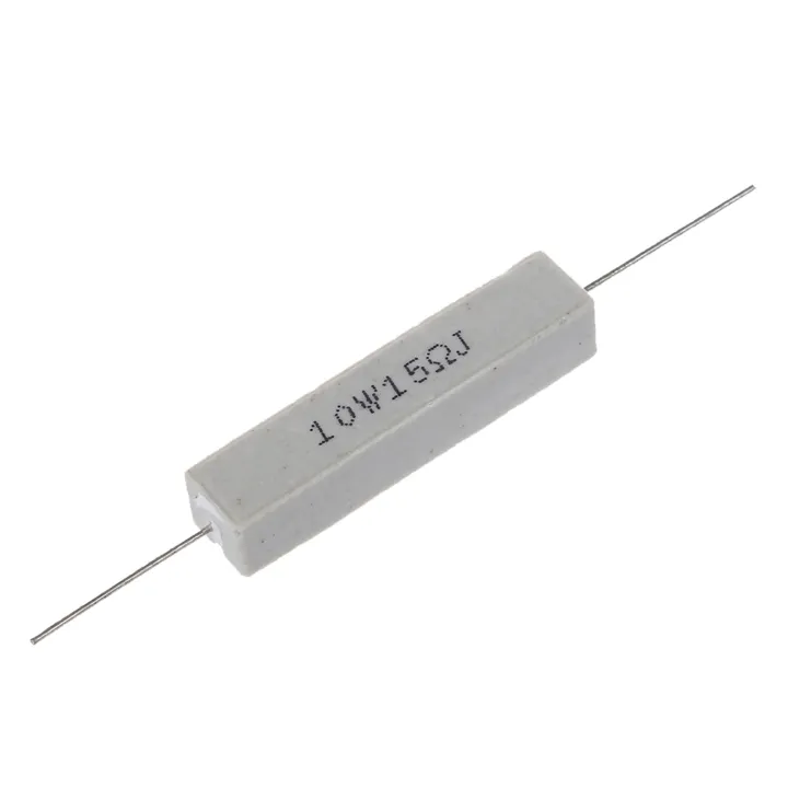 10%20Pcs%2010W%20Watt%2015%20Ohm%205%25%20Wirewound%20Ceramic%20Cement%20Resistor%20-%20Image%203