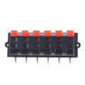 12 Way 2 Row Push Release Connector Plate Stereo Speaker Terminal Strip Block Encounter. 