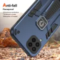 lthmy for Samsung Galaxy M33 5G Case Dual Layer Soft TPU Hard PC Back Stand Cover. 
