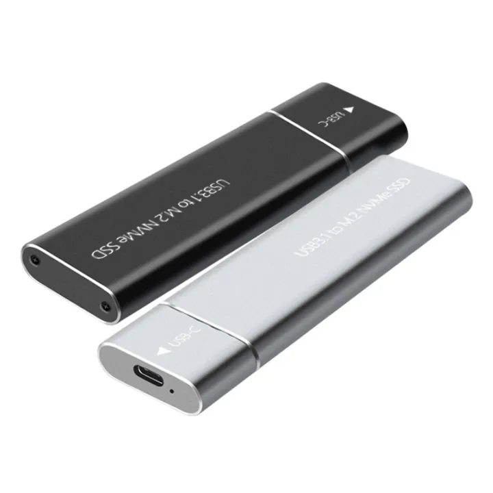 M.2 Nvme Ssd Enclosure External M2 Nvme Case M2 Usb 3.1 Type C 10gbps Adapter M Key Hd Storage Box For Mac Lap Pc