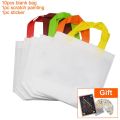 DIY Eco-friendly Graffiti Bag with Markers Children Handmade Painting Non-woven Bag Kids Art Craft Color Filling Drawing Toy DDJ. 