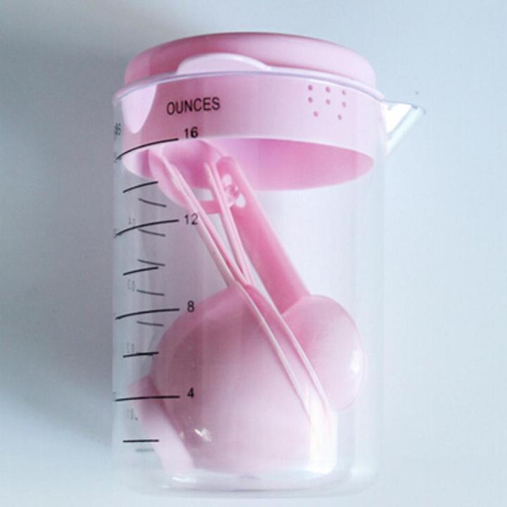 Pvc Spons 【SkinHorizon】7 Pcs Environmental protection PVC Measuring Cup Container ...