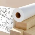 Adults Adhensive Diy Painting Coloring Graffiti Scrolls Watercolor Paper Art Wall Sticker Children Drawing Roll Color Filling Paper Scroll Children'S Drawing Scroll Blank Coloring Pages. 