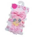 3Pcs/Set Baby Headband Lace Flower Bows Kids Hairband Baby Girl Hair Accessories Hair Band. 