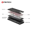Fantech Maxfit61 mk857 Frost Mechanical keyboard. 