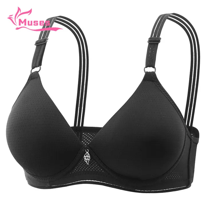 Muses%20Mall%20Lightweight%20Breathable%20Bra%20Women%20Push%20Up%20Thin%20Padded%20No%20Steel%20Ring%20Adjustable%20Shoulder%20Strap%20Deep%20V%20Neck%20Breathable%20Bra%20No%20Steel%20Ring%20Bra%20-%20Image%208