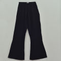 Women Bell Bottom Jeans Legging For Ladies High Waisted Flare Baggy Jeans Legging With Classic Wide Leg Pant / Palazzo Trouser / Flared Bottom/ Heavy Black Colour. 