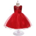 Girl Clothing Flower Sequins Dress For Christmas Halloween Brithday Party 3-10Y Kid Princess Tutu Dresses Child Vestidos Clothes. 