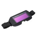 Solar Powered Auto Darkening Welding Glass Photoelectric Welding Mask Helmet Practical Eyes Goggle Workplace Safety Protection Weld Protective Gear. 