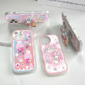 DubaiNi For Realme C35 Realme Narzo 50A Prime (With Free Holder) Fashion Soft Wavy Phone Case My Melody Cinnamoroll Cartoon Shockproof Cellphone Casing Full Cover Camera Protection. 