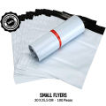 White flyers Small 20 x 21+5 cm Size Poly Mailer White Daraz Flyers Bundle of 100 Bags pack and 25 Bags Pack packaging material Bags Plastic Poly Envelope Daraz Bag  Flyer Packs Postal Safe Mailing Bags Shipping packing Bags. 