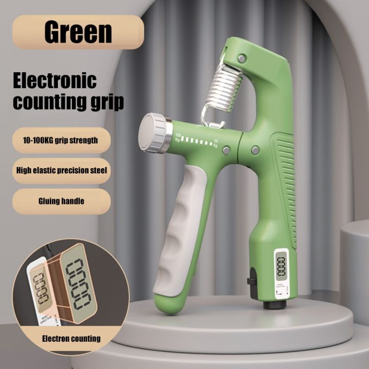 10-100Kg%20Adjustable%20Hand%20Grip%20Strengthener%20Electronic%20Countable%20Heavy%20Hand%20Gripper%20Finger%20Exerciser%20Grip%20Wrist%20Expander%20Training%20-%20Image%202