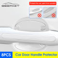 Geepact 8PCS Car Door Handle Scratch Protector 12PCS Transparent Universal Car Door Handle Protector Accessories Clear Door Bowl Paint Protection Film Waterproof Anti-Scratch Stickers Covers. 