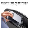 UGREEN Tablet Stand Adjustable Aluminum Tablet Holder for Desk ipad pro 12.9, 9.7, 10.5, ipad air Mini 4 3 2, iPhone 12 pro max, Surface pro. 
